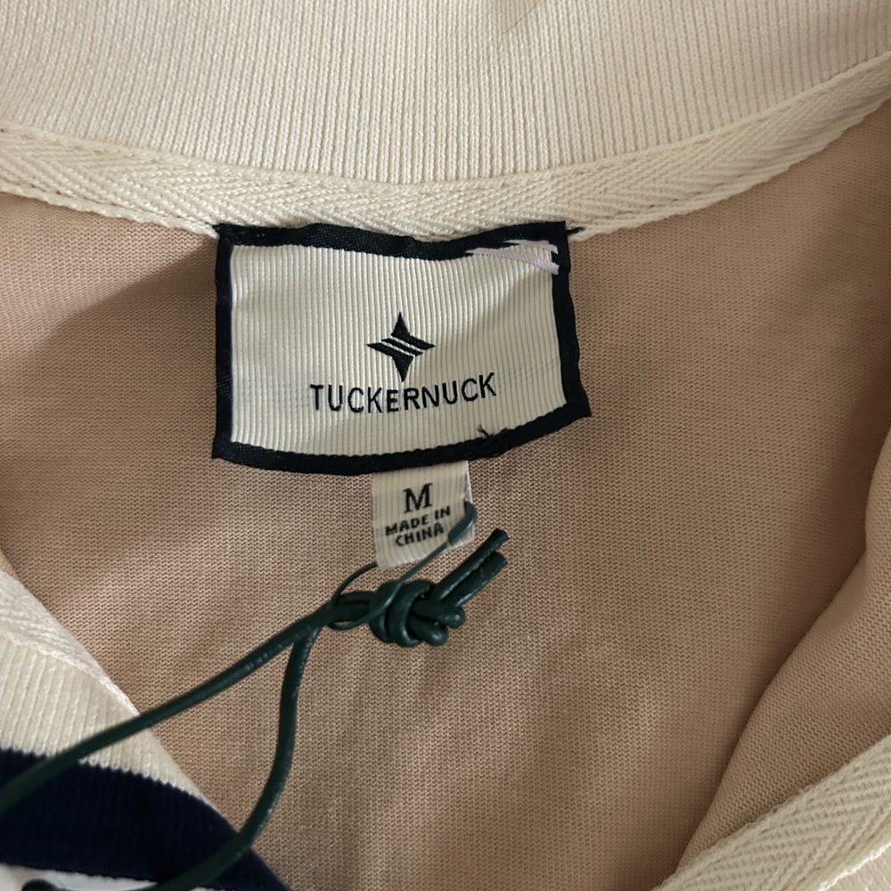 Tuckernuck Tan Tunic Top with Elegant Design - Picture 3 of 3